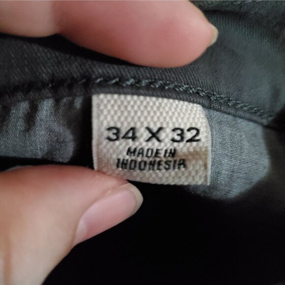 Flint And Tinder Pants Mens 34X32 Gray Straight Fit Durable Cotton Blend - Picture 4 of 14